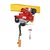 HT PA 1500 Kg Mini Electric Hoist 1 HP 100 % Copper Winding Motor With Electric Travelling Trolley 20 m & 8 mm Wire Rope
