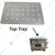 Combo of Top and Bottom Tray Set for Heavy Duty 10 x 16 Inch Gas Operated Pizza Oven