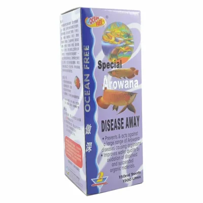 Ocean Free AR 2 Special Arowana Disease Away 150 ml Acts Against Large Disease