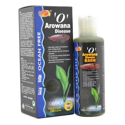 Ocean Free "O"  Arowana Disease Treatment 125ml