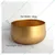 Ecofynd POT016 Sophisticated Golden Metal Planter for Modern Indoor Decor
