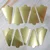 Pack of 100 Pcs Triangle Shape Golden Card Board Pastry Base