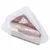 1200pcs Transparent Triangular Hinged Pastry Packaging Container
