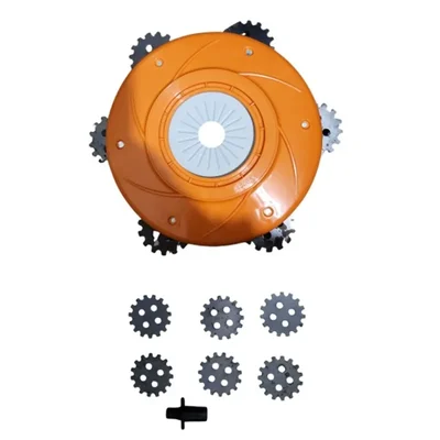 Heavy Duty 6-Blade Buzz Trimmer for Petrol Brush Cutters