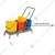 Heavy Duty 60 Liters Triple Bucket Mop Wringer Trolley