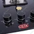 Clix 3 Burner Hob Glass-Big Built-In Gas Cooktop Elegant Glass Finish with High Flame Efficiency
