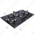 Clix 3 Burner Hob Glass-Big Built-In Gas Cooktop Elegant Glass Finish with High Flame Efficiency