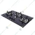 Clix 3 Burner Hob Glass-Big Built-In Gas Cooktop Elegant Glass Finish with High Flame Efficiency