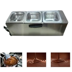 Akasa CM 15 TRPL Triple Container Chocolate Melter, 400W