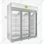 WESTERN 1454L Triple Door Visi Cooler, SMR 18 GL for Retail Store and Pastry Shop with 1 Year Warranty