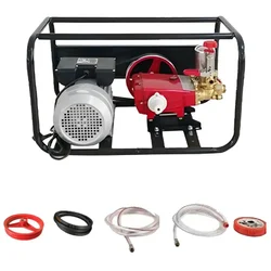 Greenleaf Heavy Duty Triple Piston HTP 22 Pump Set with 2 HP Motor