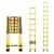 TROLIFT (GALT-FRP50) 5 meter/16.5 feet 12 Steps Fiberglass Telescopic Ladder, 150 kg Load Capacity