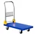 TROLIFT Heavy Duty 48 x 72 cm Foldable HDPE Platform Trolley With Stainless Steel Handle, 200 kg Load Capacity