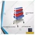 Suwas Trolley 8-10 Kg Load Capacity Per Shelf Powder Coated Bin Handling Trolley With HDPE Bins (SU-BST-002-1)