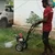 Heavy Duty Petrol Grass Cutter with 4 Stroke 35CC Engine with Round Tiller Attachment