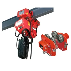 Crossbee 3 Ton 3 Phase Electric Chain Hoist With Electric Trolley 3 KW, 6 Meter x 10 mm Load Chain- Horizontal Movement (1 Year Warranty)