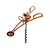 Heavy Duty 63CC Single Wheel Trolley Earth Auger / Post hole digger with 4 inch Auger Bit