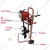 Heavy Duty 63 cc Trolley Earth Auger/ Post hole Digger With 12 Inch Auger Bit