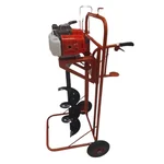 Heavy Duty 63 cc Trolley Earth Auger/ Post hole Digger With 12 Inch Auger Bit
