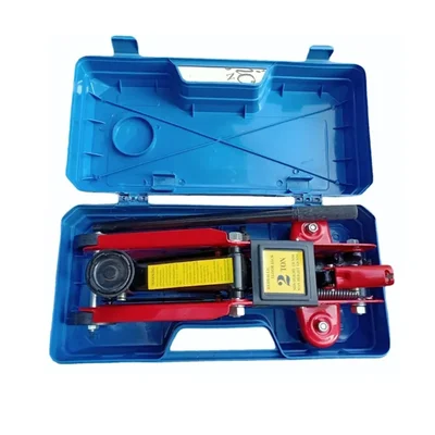 City 2 Ton Hydraulic Trolley Jack with Storage Box-Adjustable Height 135mm to 320mm,Ideal for Vehicles Up to 2 Tons