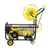 Kisankraft Trolley Type HTP Sprayer Set KK-PSP-202T, With 4 Stroke 163 CC Engine and 50 meter Hose Pipe 
