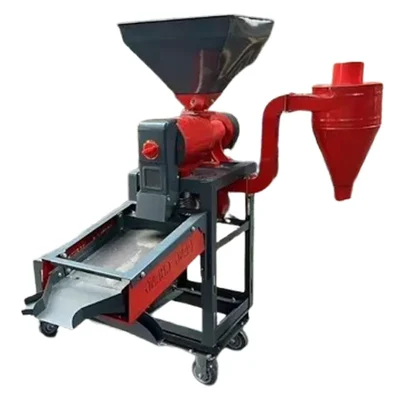 Engine Operated Trolley Type Rice Mill Machine With 600kg/hr Capacity, Without engine