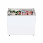 Trufrost (Model : HFC 300GM5) Flat Glass Top Freezer for Ice Cream Parlors and Supermarkets
