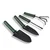 Jaiveer Set of 4 Garden Tools - Trowel, Transplanter, Cultivator and Weeder | Used for Effective Gardening