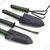 Jaiveer Set of 4 Garden Tools - Trowel, Transplanter, Cultivator and Weeder | Used for Effective Gardening