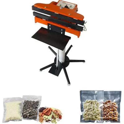 12 Inch Hotbar Foot Sealing Machine, 300 W