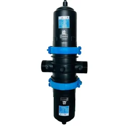 Krishi Bandhu APDFV-6080,T-Type Super Disc Double Filter 3 inch(80MM) 60M3/HR Aperture Size 120 Mesh for Drip Irrigation