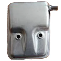 TU26 Muffler SP238, For 2 Stroke 26 CC Engine, Suitable for Power Sprayer & Water Pump