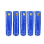 Set of 5 Pcs Colorimeter 3.5 ml Stand Type Test Tubes For Photo Colorimeter With Plastic Box 