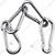TUFLIFT 8 x 80 mm Galvanized Steel Snap Hook(Pack-1 pc)
