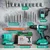Turbo 21 V 10mm Cordless Drill Machine With Tool Kit Box, 1300 RPM