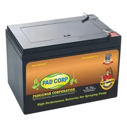 Padcorp 12V, 12AH Heavy Duty Battery for Sprayer for Agriculture (with 8 Months Warranty)