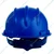 Heavy Duty Pack of 1, 4, 20 Pcs Blue Colour Ratchet Safety Helmet - HDPE Material, Free Size for Industrial Uses(Pack-1 pc)