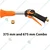High Quality 375 mm  Ceramic Gun  for HTP & Power Sprayer