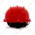 Turbo Red Colour Ratchet Safety Helmet - HDPE Material, Free Size for Industrial Uses