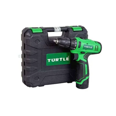 Turtle Gold 10 mm 12V Cordless Screwdriver with Batteries & Charger, 1350 RPM (ST-761S)