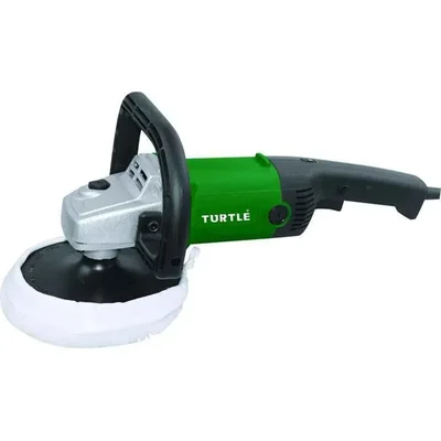 Turtle Gold 180 mm (7 Inch) 1600 W Car Polisher, 3000 RPM No Load Speed (ST-361A)