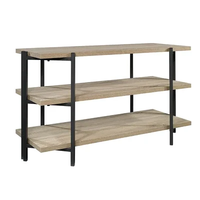 Awni 24 x 44 x 18 Inch 3 Tier Wooden Shelves Boltless Rack For Multipurpose Uses