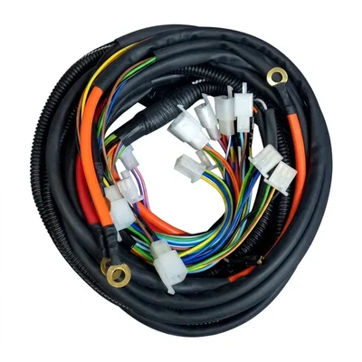 Premium Quality 10mm E-Rickshaw Full Wiring Harness | Heavy Duty 48V/60V Kit for Electric Tricycle
