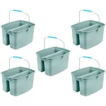 Surie Polex Twin Bucket For Carrying Cleaning Items (Pack of 5 Pcs)