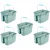 Surie Polex Twin Bucket For Carrying Cleaning Items (Pack of 5 Pcs)