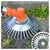 Heavy Duty 6 inch & 8 inch Twisted Wire Trimmer Attachment Combo for Petrol Brush Cutter