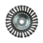 GRAMSTRONG Premium Quality 8 inch Twisted wire Trimmer Attachment for Petrol Brush Cutter