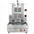 Premium Quality Two Burner Electric Shawarma Machine with Rotating and Adjustable Rod