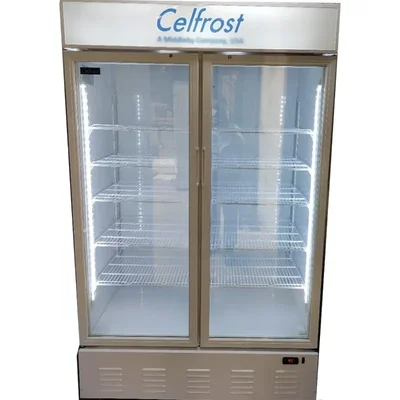 Celfrost 742 Ltr Visi Cooler of Double Door and 2x5 Shelves, FKG 909 DD