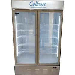 Celfrost 742 Ltr Visi Cooler of Double Door and 2x5 Shelves, FKG 909 DD